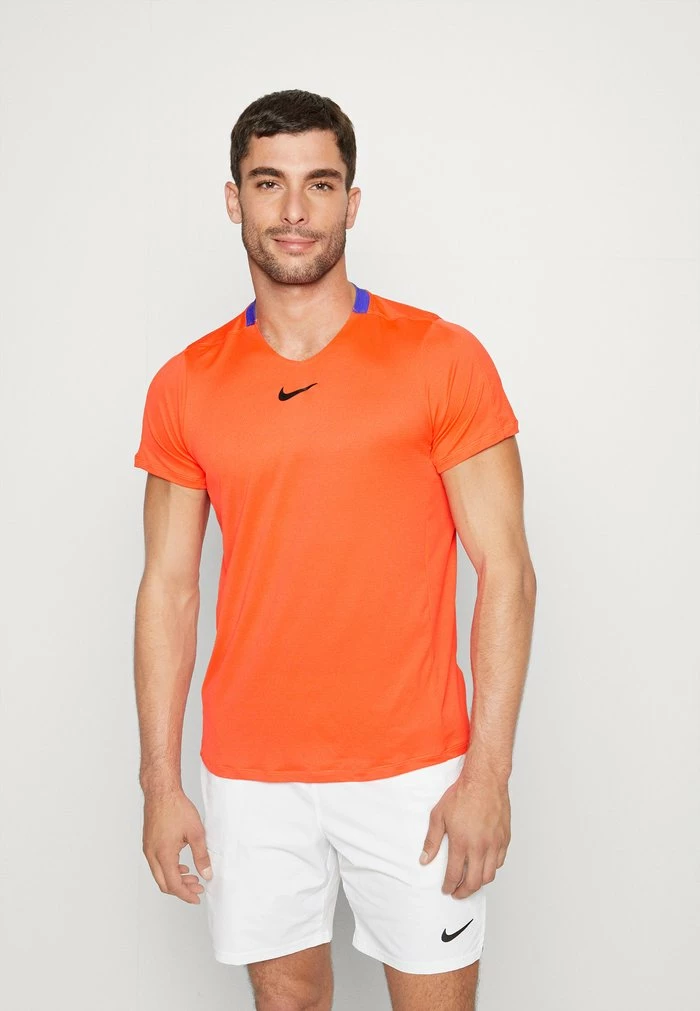 Nike Performance ADVANTAGE - Sports T-shirt - Bright Crimson/lapis/black 1 Nike Performance ADVANTAGE - Sports T-shirt - Bright Crimson/lapis/black