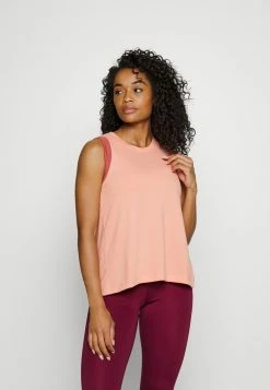 Nike Performance TANK - Top - Madder Root