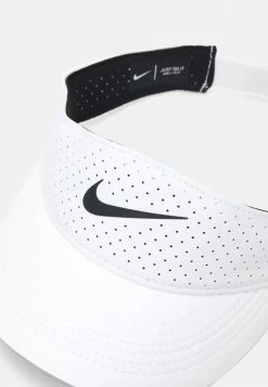 Nike Performance AERO ADVANTAGE VISOR - Cap - White/black -Nike Performance store a80fdd28979b4fce9d526cc30b6dce65