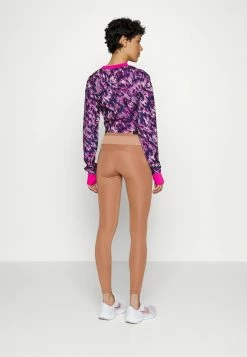 Nike Performance TRAIL - Leggings - Mineral Clay/black -Nike Performance store a8af523b2822428db1e9bdd4875eeed0