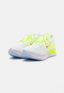 Nike Performance ZOOM FLY 4 PRM - Neutral Running Shoes - White/platinum Tint/barely Green/volt/multicolor/light Violet -Nike Performance store a8fd51f5fce644649fe9ab21401414de