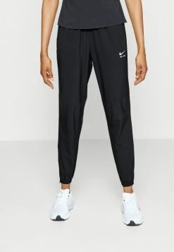 Nike Performance AIR PANT - Tracksuit Bottoms - Black/silver