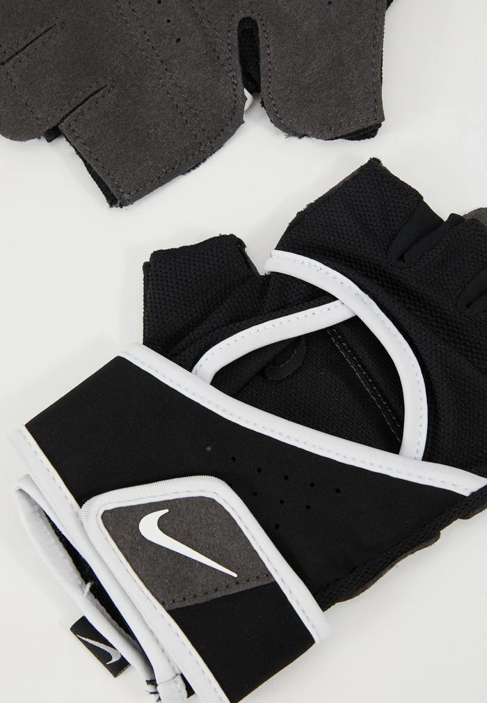 Nike Performance GYM PREMIUM FITNESS GLOVES - Fingerless Gloves - Black/white 7 Nike Performance GYM PREMIUM FITNESS GLOVES - Fingerless Gloves - Black/white - Image 7