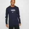 Nike Performance MLB NEW YORK YANKEES DOUBLE HEADER LONGSLEEVE - Club Wear - Midnight Navy