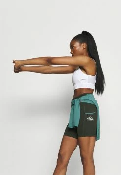 Nike Performance W NK EPIC LUXE SHORT TRAIL - Leggings - Olive -Nike Performance store a9c66098d58c4b42a5617456a8bf04d9