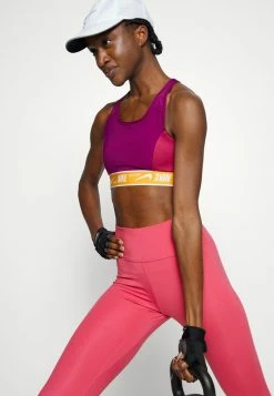 Nike Performance LOGO BRA - Medium Support Sports Bra - Sangria/light Curry/white 9 Nike Performance LOGO BRA - Medium Support Sports Bra - Sangria/light Curry/white -Nike Performance store aa3327b6eeb24ce7af18ecd45326c323