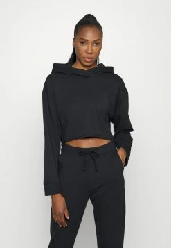 Nike Performance LUXE HOODIE - Hoodie - Black/iron Grey