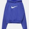Nike Performance HOODIE UNISEX - Hoodie - Lapis/white
