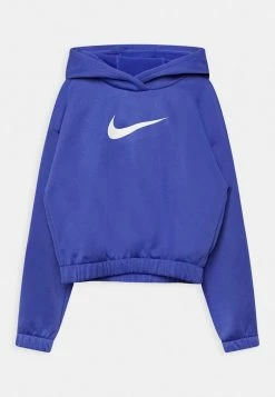 Nike Performance HOODIE UNISEX - Hoodie - Lapis/white