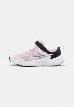 Nike Performance DOWNSHIFTER 12 NN PSV UNISEX - Neutral Running Shoes - Pink Foam/flat Pewter/black/white