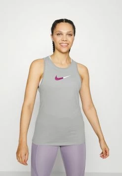 Nike Performance ONE HOOK TANK - Top - Particle Grey