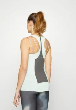 Nike Performance LUXE TANK - Top - Mint Foam/medium Ash/particle Grey -Nike Performance store abc13e539f7b4338bd99d82edb187768