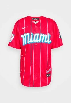 Nike Performance MLB CITY CONNECT MIAMI MARLINS OFFICIAL REPLICA - Club Wear - Red -Nike Performance store ac01d90c9f5a4209bac9f15e1496ebdb
