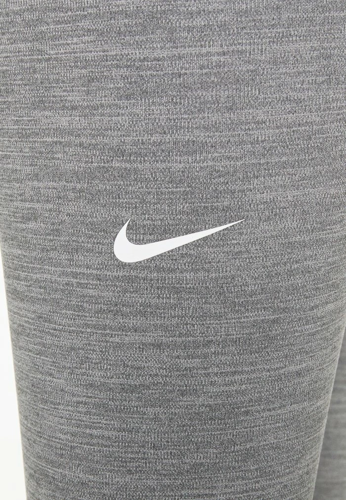 Nike Performance ONE PLUS - Leggings - Iron Grey/white 3 Nike Performance ONE PLUS - Leggings - Iron Grey/white - Image 3