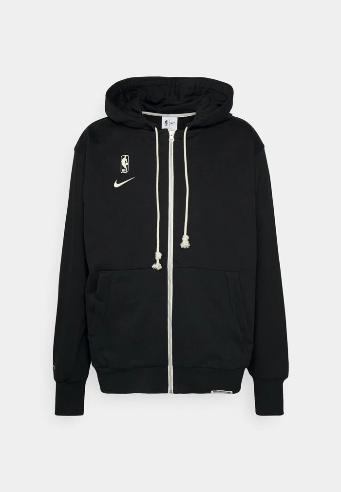Nike Performance NBA TEAM 31 FULL ZIP - Zip-up Sweatshirt - Black/pale Ivory 4 Nike Performance NBA TEAM 31 FULL ZIP - Zip-up Sweatshirt - Black/pale Ivory - Image 4