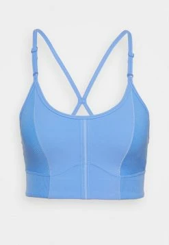 Nike Performance INDY BRA - Light Support Sports Bra - Royal Pulse/aluminum -Nike Performance store ac98a34a0ae748359ef0081dcd0726f4