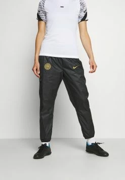 Nike Performance INTER MAILAND PANT - Club Wear - Black/truly Gold