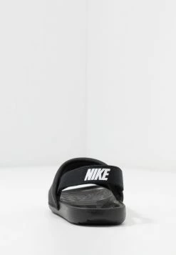 Nike Performance KAWA SLIDE BT UNISEX - Walking Sandals - Black/white -Nike Performance store ad989ab248124923b3d2fa86e9cebf23