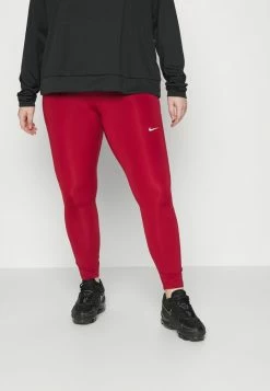 Nike Performance Leggings - Pomegranate/black/white