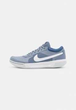 Nike Performance COURT ZOOM LITE 3 CLAY - Clay Court Tennis Shoes - Ashen Slate/white/mystic Navy