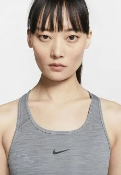 Nike Performance Medium Support Sports Bra - Grey -Nike Performance store ae2e6f0a5aa64273998964248362f19f