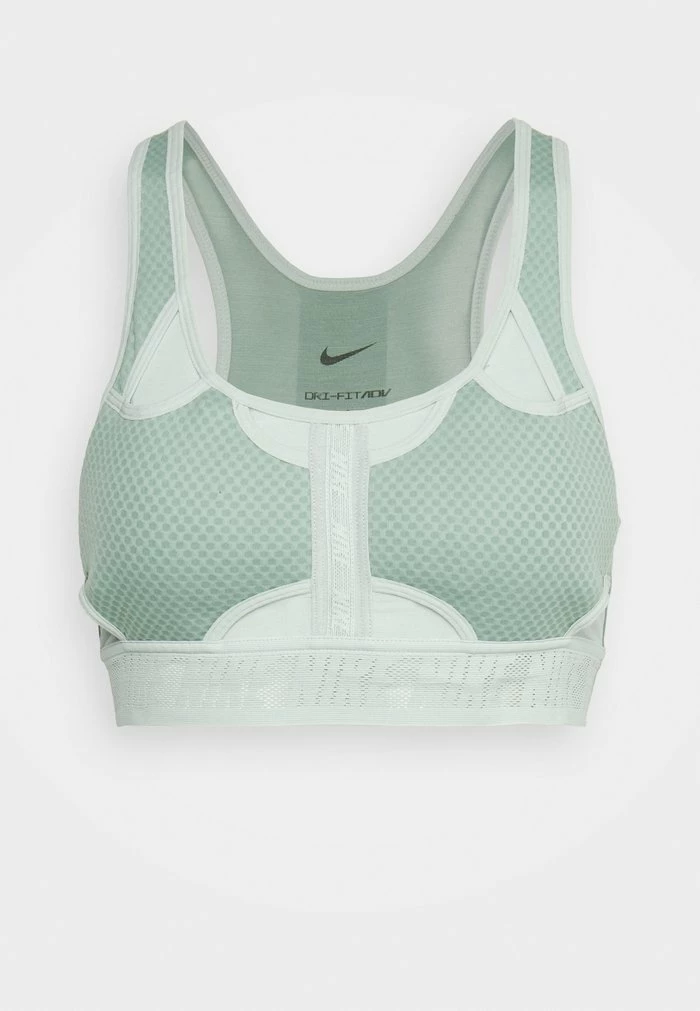 Nike Performance BRA - Medium Support Sports Bra - Grey Haze 5 Nike Performance BRA - Medium Support Sports Bra - Grey Haze - Image 5