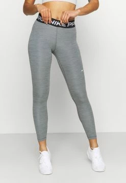 Nike Performance 365 - Leggings - Smoke Grey Heather/black/white