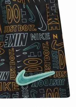 Nike Performance VOLLEY SHORT MASH UP LOGO - Swimming Shorts - Black -Nike Performance store ae84144b1efb4cf18efb63d6cbf5a336