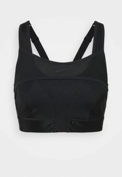 Nike Performance ALPHA BRA - High Support Sports Bra - Black/dk Smoke Grey -Nike Performance store aece828165184831a03e5f77579c74f0