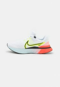 Nike Performance W REACT INFINITY RUN FK 3 RC - Neutral Running Shoes - White/black/volt/bright Crimson/glacier Blue/copa