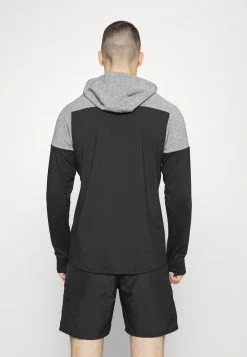Nike Performance HOOD - Long Sleeved Top - Black/pure -Nike Performance store af66e15a8c8f49fba10786175ad5122d