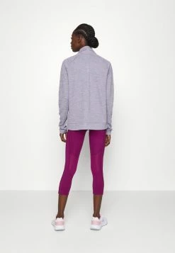 Nike Performance FAST CROP - Leggings - Sangria/silver -Nike Performance store af72de73a9d04bf7879fc1deb8cf824c