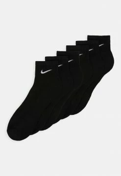 Nike Performance EVERYDAY CUSH ANKLE 6 PACK UNISEX - Sports Socks - Black/white