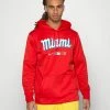 Nike Performance MLB MIAMI MARLINS CITY CONNECT THERMA HOODIE - Hoodie - University Red/white