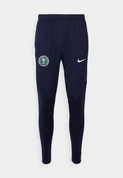 Nike Performance NIGERIA STRIKE PANT - Tracksuit Bottoms - Obsidian/white -Nike Performance store b06d190934c8457cb9cfd97cbe79acc2