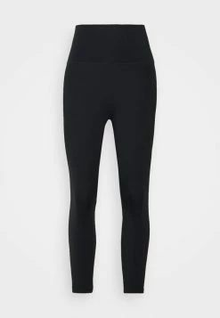 Nike Performance ONE CROP - Leggings - Black/white
