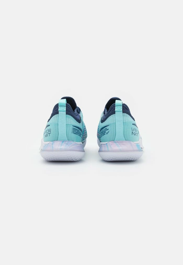 Nike Performance COURT REACT VAPOR NXT - Multicourt Tennis Shoes - Glacier Ice/midnight Navy/white 3 Nike Performance COURT REACT VAPOR NXT - Multicourt Tennis Shoes - Glacier Ice/midnight Navy/white - Image 3