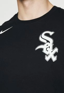 Nike Performance MLB CHICAGO WHITE SOX WORDMARK - Print T-shirt - Black -Nike Performance store b15115cbae5b422a8deaff7e81471369