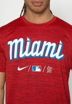 Nike Performance MLB MIAMI MARLINS CITY CONNECT LEGEND PRACTICE VELOCITY - Sports T-shirt - University Red/white -Nike Performance store b161828b6d0640be820e6ea5d582eb7e