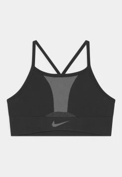 Nike Performance PLUS INDY SEAMLESS BRA - Sports Bra - Black