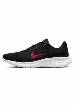 Nike Performance W FLEX EXPERIENCE RN 11 NN - Neutral Running Shoes - Black Rush Pink White