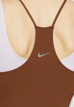 Nike Performance LUXE JUMPSUIT 7/8 - Gym Suit - Oxen Brown/doll/iron Grey -Nike Performance store b203afb6fecf486fb60a655a13ff5bbf