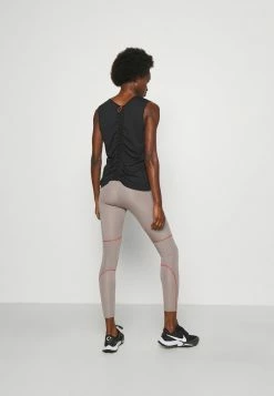 Nike Performance AIR - Leggings - Moon Fossil/chile Red/silver -Nike Performance store b20d7f653b534b54bba33e6052dc31d3