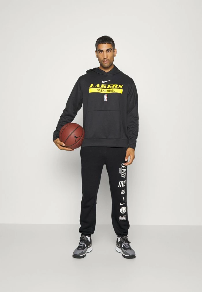 Nike Performance NBA BROOKLYN NETS COURTSIDE PANT - Tracksuit Bottoms - Black 2 Nike Performance NBA BROOKLYN NETS COURTSIDE PANT - Tracksuit Bottoms - Black - Image 2