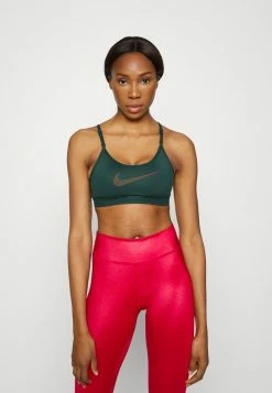 Nike Performance INDY BRA - Light Support Sports Bra - Pro Green/mystic Hibiscus/medium Olive/rough Green