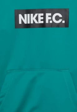 Nike Performance FC LIBERO HOODIE UNISEX - Sweatshirt - Neptune Green/white/black -Nike Performance store b26fb9723de94a39ad87408aa20d5d01