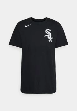 Nike Performance MLB CHICAGO WHITE SOX WORDMARK - Print T-shirt - Black -Nike Performance store b297d66e81fd4eb894243b097be823fa