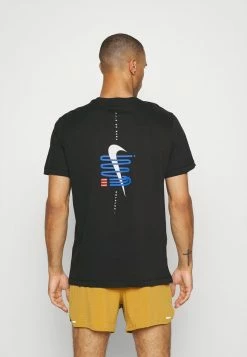 Nike Performance TEE A.I.R. - Sports T-shirt - Black -Nike Performance store b2daea24718b476fb995967c1fc9efb0