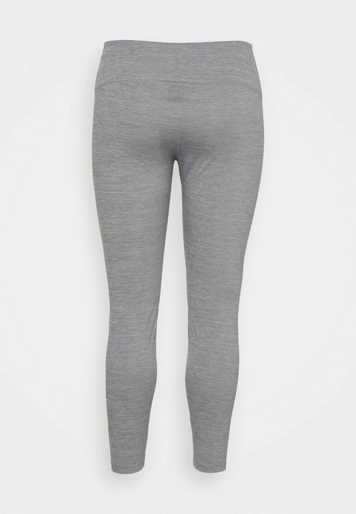 Nike Performance ONE PLUS - Leggings - Iron Grey/white 2 Nike Performance ONE PLUS - Leggings - Iron Grey/white - Image 2