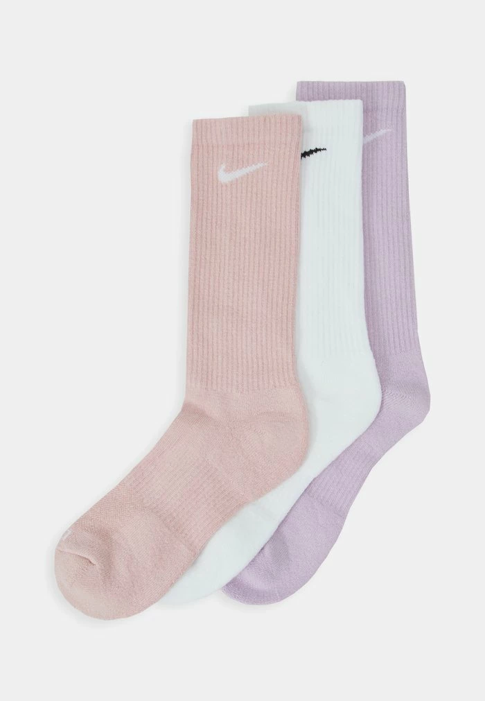 Nike Performance EVERYDAY PLUS CUSH CREW UNISEX 3 PACK - Sports Socks - Doll/white/pink Oxford 1 Nike Performance EVERYDAY PLUS CUSH CREW UNISEX 3 PACK - Sports Socks - Doll/white/pink Oxford